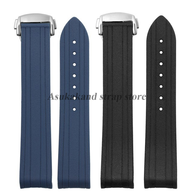 Curved End Rubber Silicone Wat - Omega Watch Seamaster 评论和价格