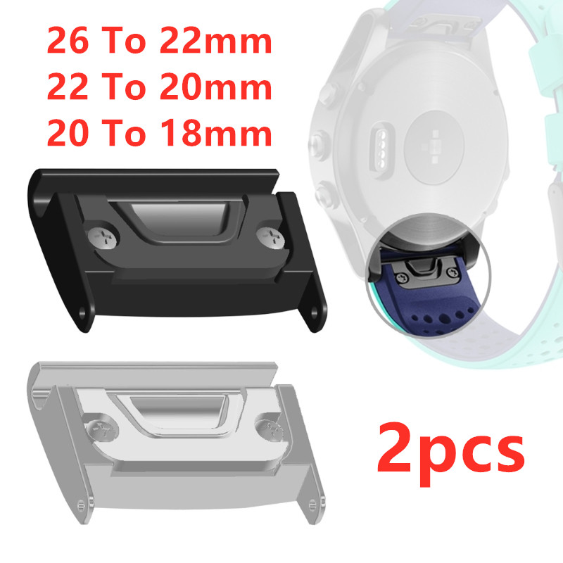 2pcs Watch Band Adapters 26mm  - Silicone Watch Band 22Mm 评论和价格