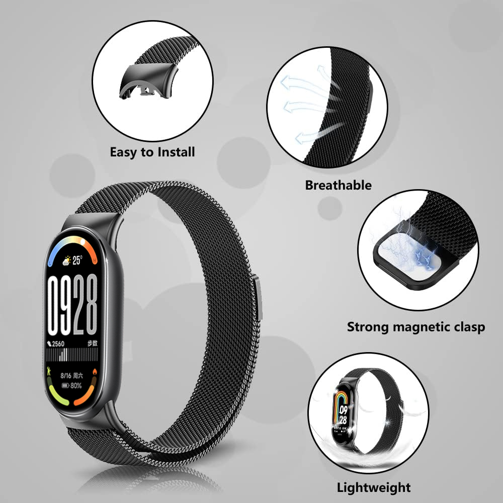 Magnetic Straps for Xiaomi mi  - Milanese Loop Magnetic 评论和价格