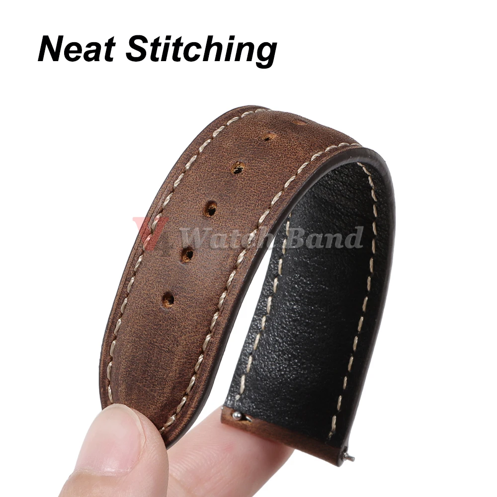 Genuine Calfskin Watchband for - Omega Watch Speedmaster 评论和价格