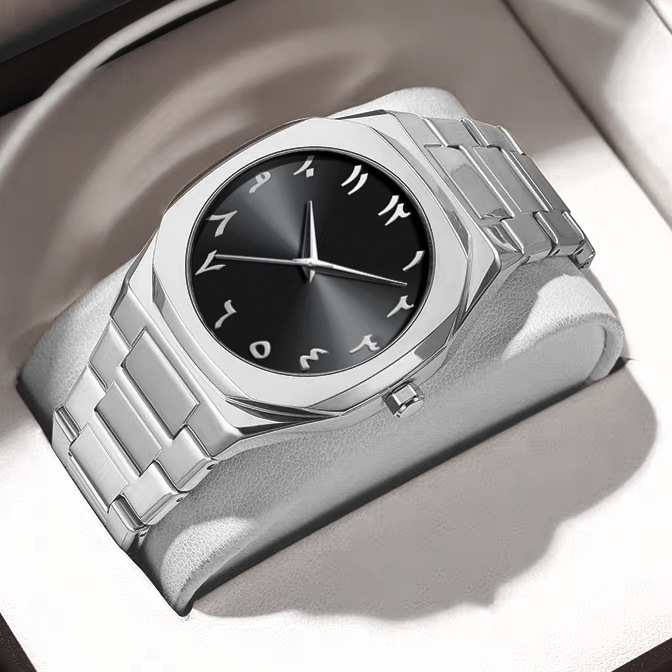 Fashionable men's quartz watch - Cartier Watch Santos 评论和价格