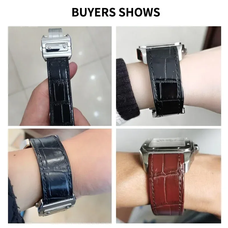 For Cartier Santos Sandoz Seri - Cartier Watch Santos 评论和价格