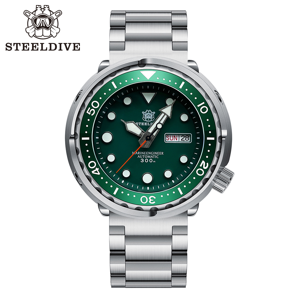 STEELDIVE SD1975W Black Dial D - Seiko Watch Prospex 评论和价格
