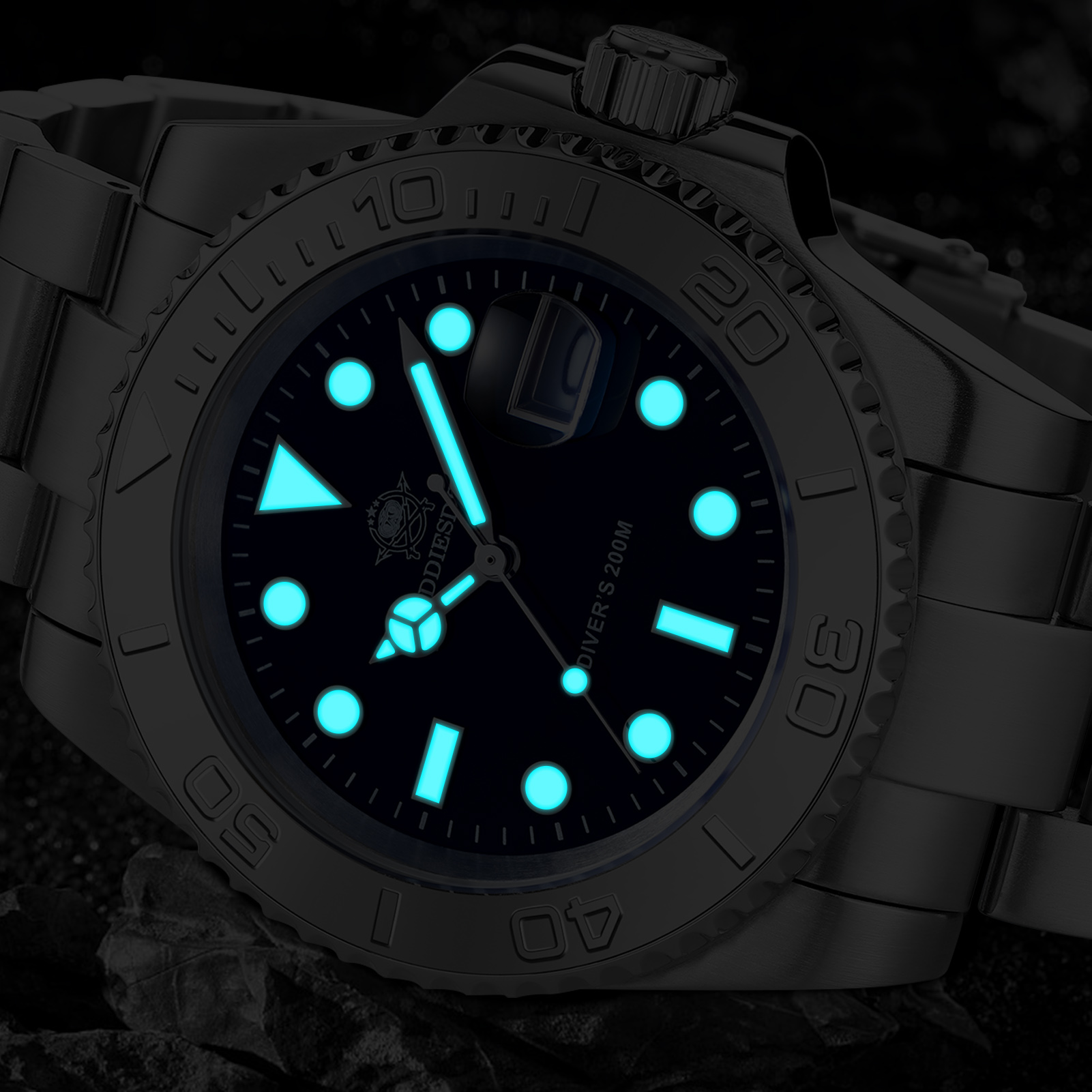 ADDIESIDVE Men's Stainless Ste - Rolex Watch Submariner 评论和价格