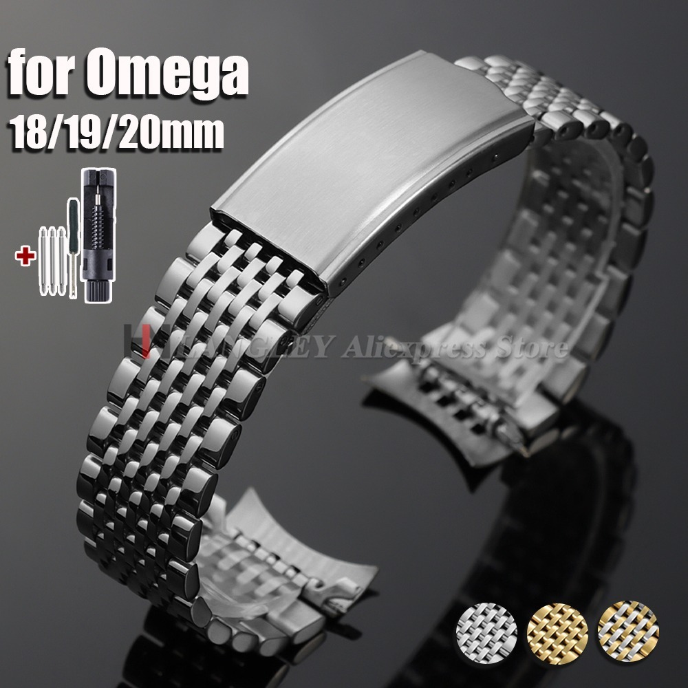 18mm 19mm 20mm Stainless Steel - Omega Watch Speedmaster 评论和价格