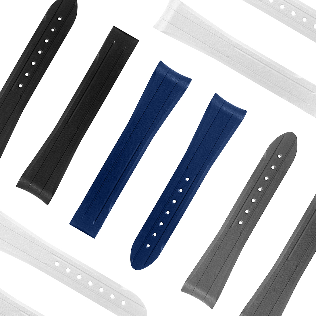 Liquid Silicone Rubber Strap,  - Omega Watch Speedmaster 评论和价格