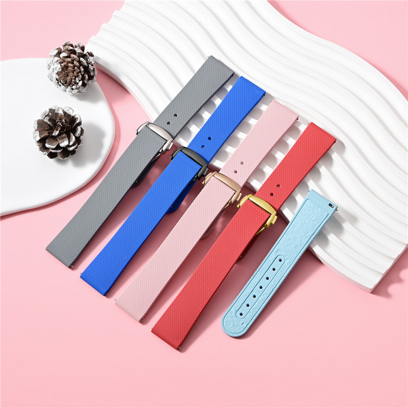 Fluoro Rubber Strap for Swatch - Omega Watch Seamaster 评论和价格