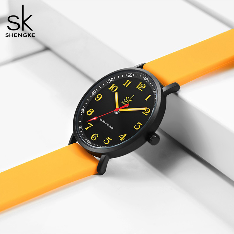 SHENGKE Women Fashion Silicone - Silicone Band Women 评论和价格