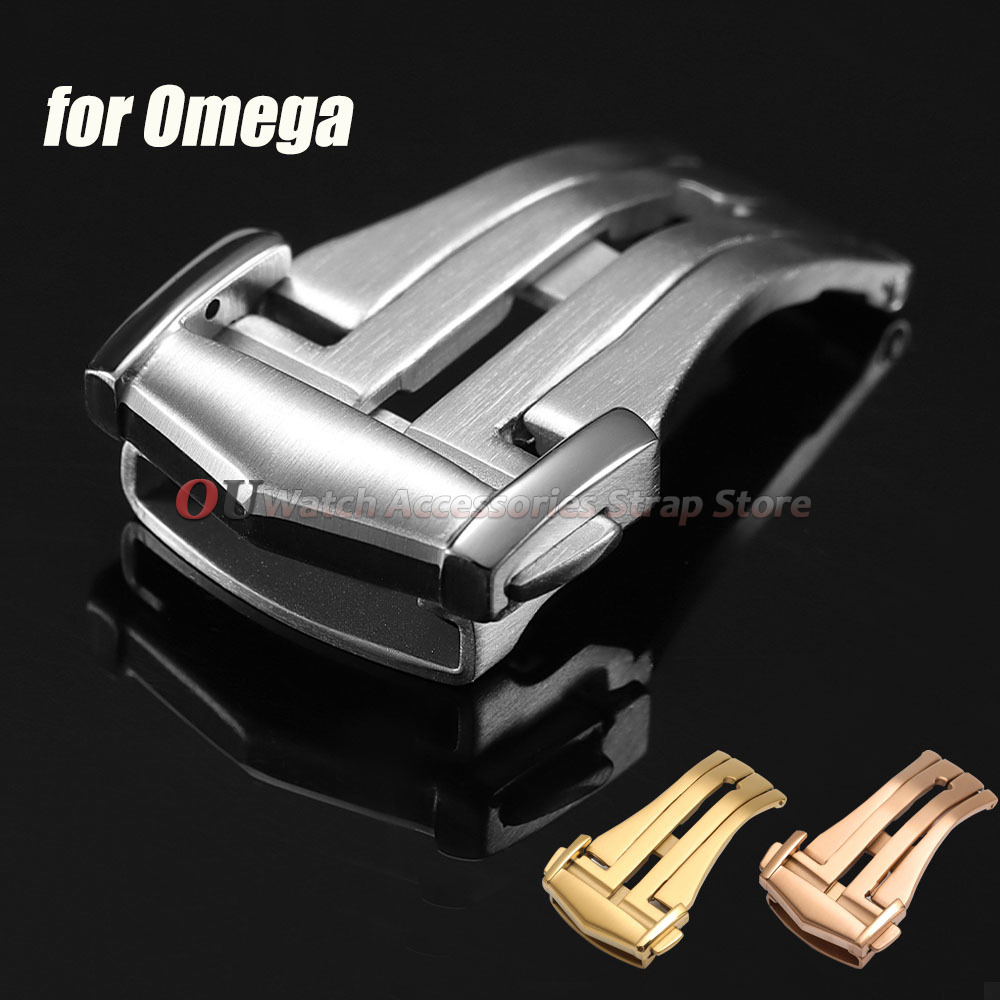 Stainless Steel Folding Buckle - Omega Watch Seamaster 评论和价格