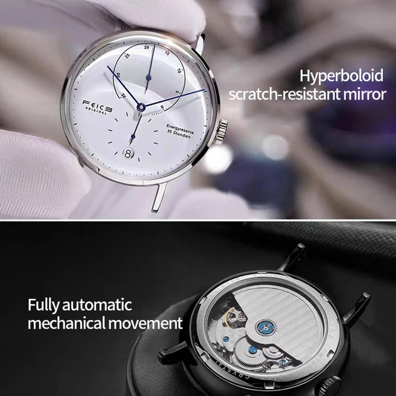 FEICE 20mm Men's Mechanical Wa - Seiko Watch Presage 评论和价格
