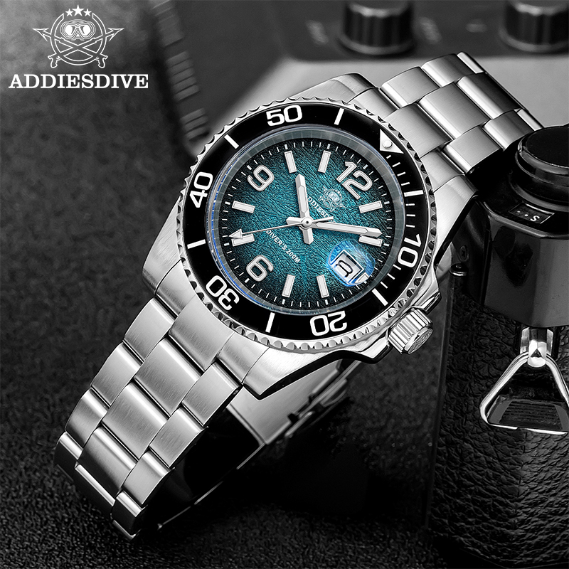 ADDIESDIVE 41mm Men Diving Wat - Rolex Watch Submariner 评论和价格