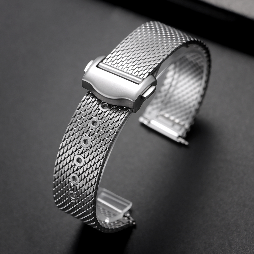 Stainless Steel Watch Strap 20 - Omega Watch Seamaster 评论和价格