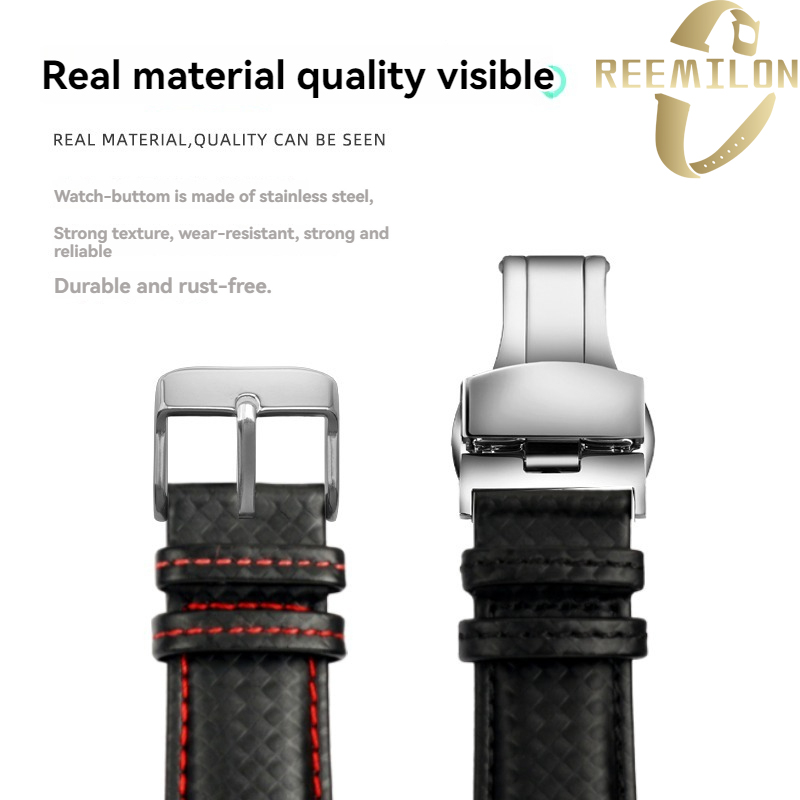 Carbon fiber lines cowhide wat - Patek Philippe Watch Calatrava 评论和价格