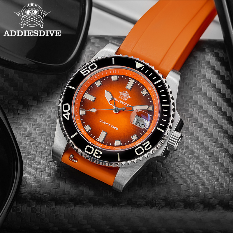 ADDIESDIVE Men's Watch Quartz  - Rolex Watch Submariner 评论和价格