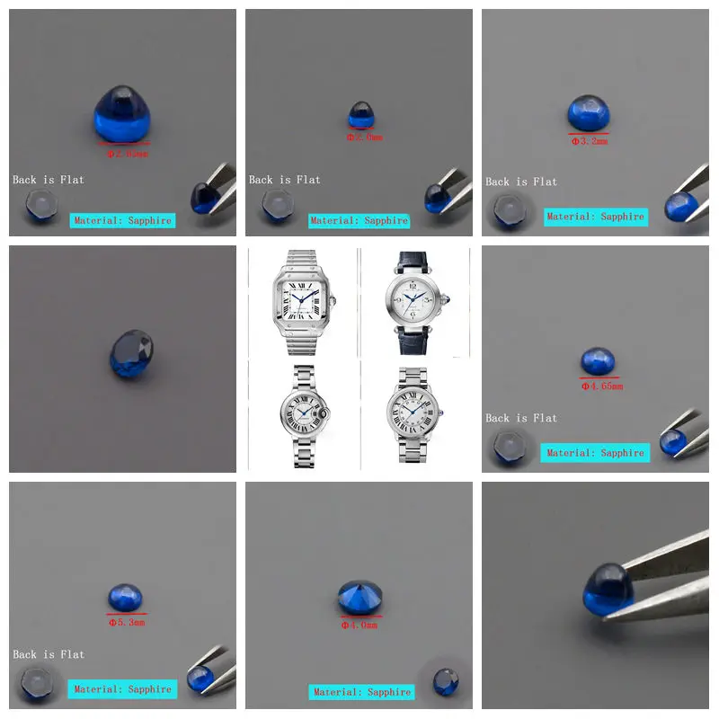 Watch Crown With Round Blue Sa - Cartier Watch Ballon Bleu 评论和价格