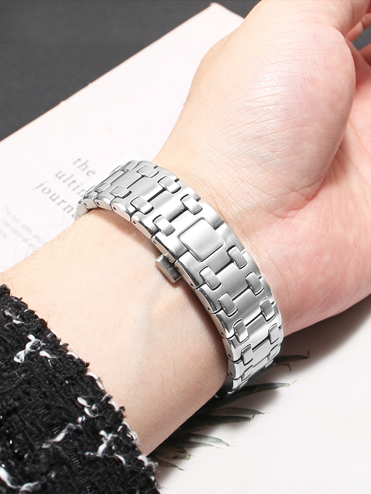 Stainless Steel Watch Strap fo - Audemars Piguet Watch Royal Oak Offshore 评论和价格
