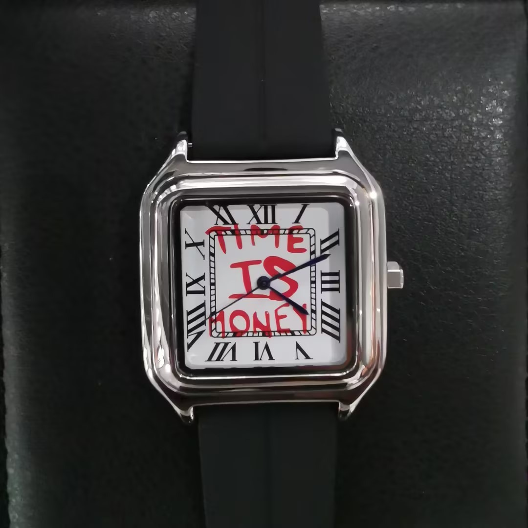 TIME IS MONEY Men's Waterproof - Cartier Watch Santos 评论和价格