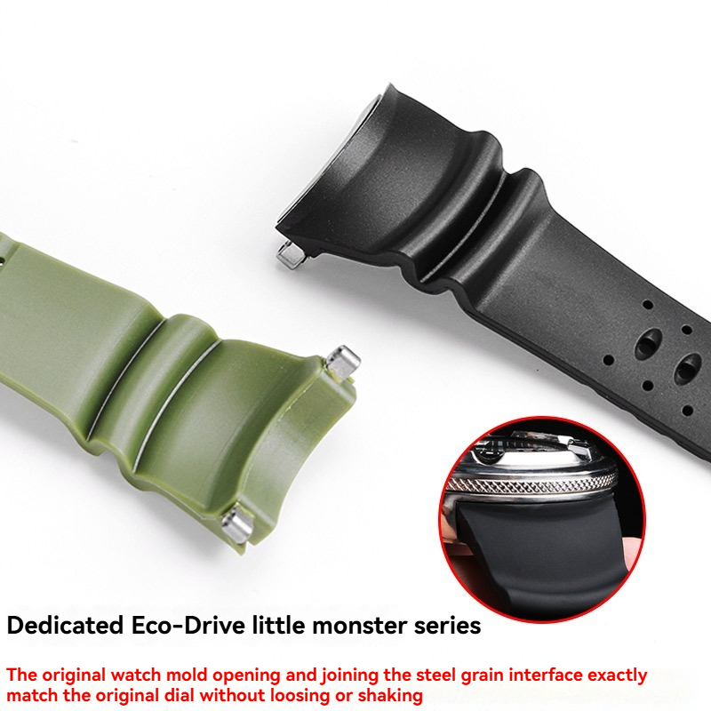 Curved End Waterproof Rubber W - Citizen Watch Promaster 评论和价格