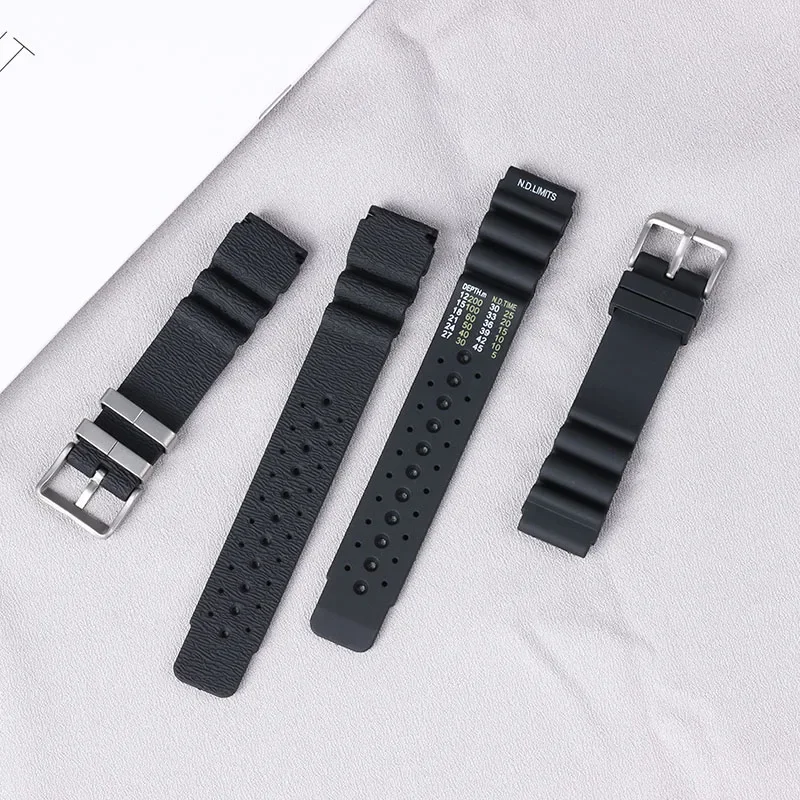 Diving Silicone Strap for Seik - Citizen Watch Promaster 评论和价格
