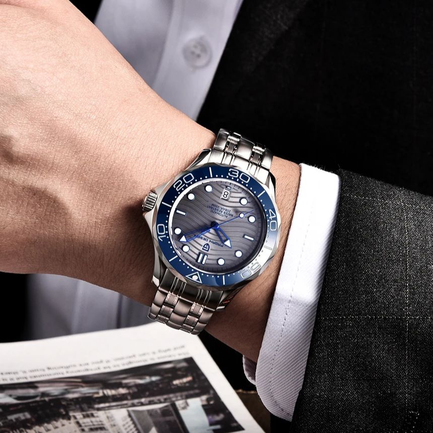 2025 New PAGANI DESIGN PD1685  - Omega Watch Seamaster 评论和价格