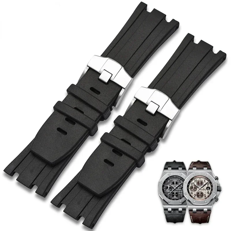Rubber Watch Strap for Audemar - Audemars Piguet Watch Royal Oak Offshore 评论和价格