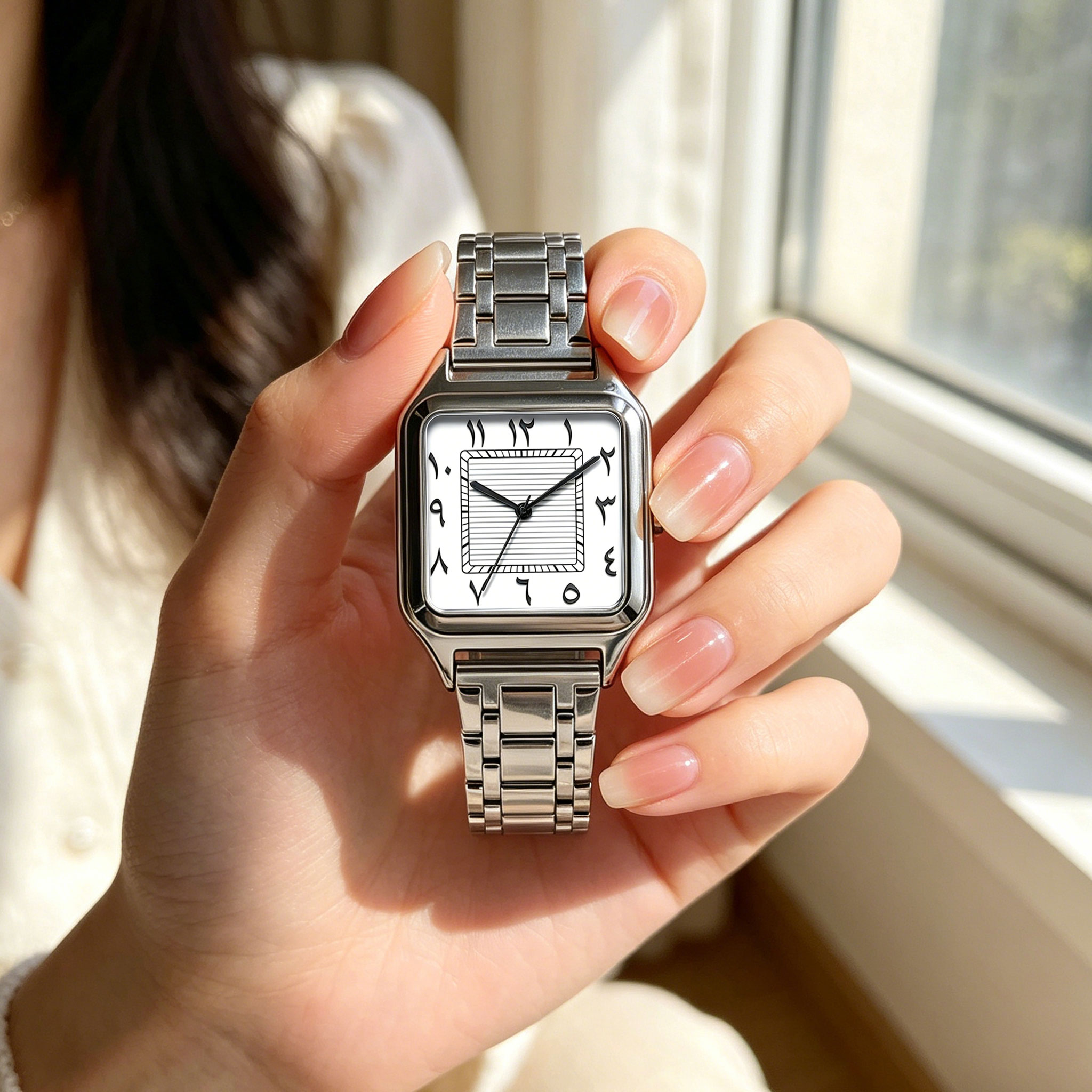 Ladies' Square Luxury Watch, A - Cartier Watch Santos 评论和价格