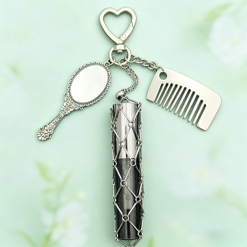 Vintage Metal Mesh Lipstick Ba - Mesh Strap Metal 评论和价格