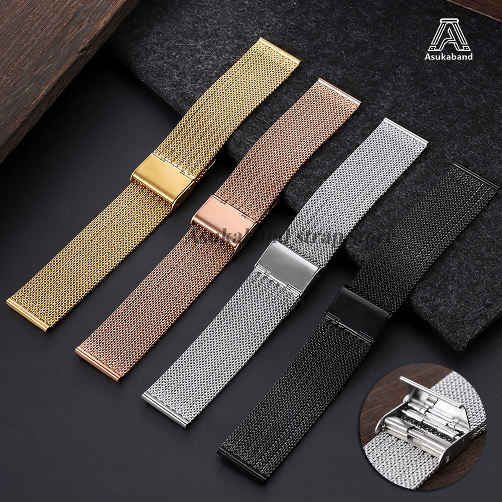 0.6 Mesh Milanese Stainless St - Mesh Strap Metal 评论和价格