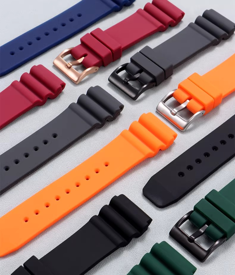 Convex-edge silicone watch str - Citizen Watch Promaster 评论和价格