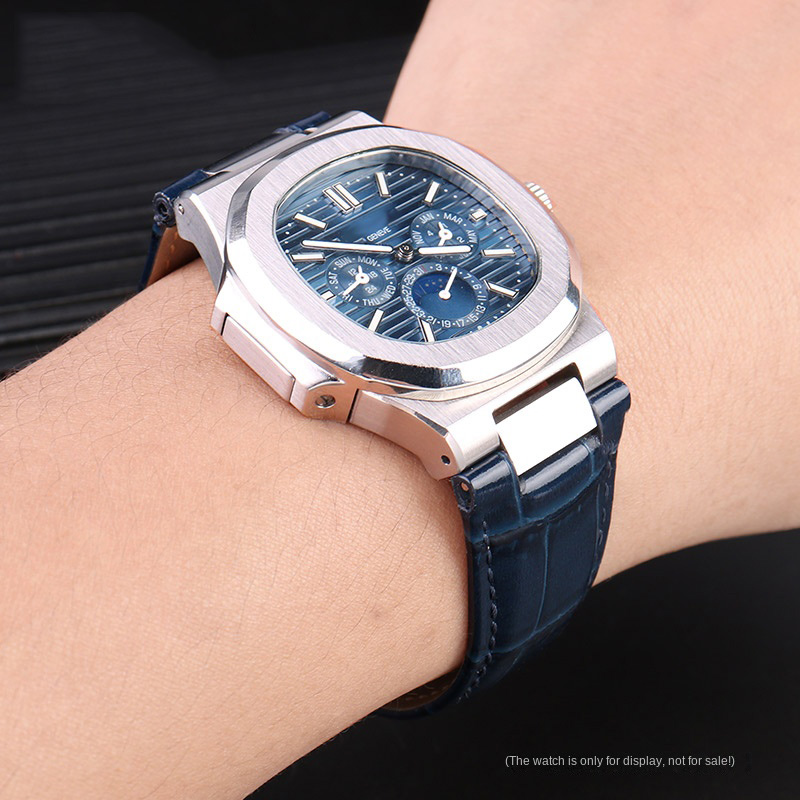 25X13mm notch Genuine Leather  - Patek Philippe Watch Nautilus 评论和价格
