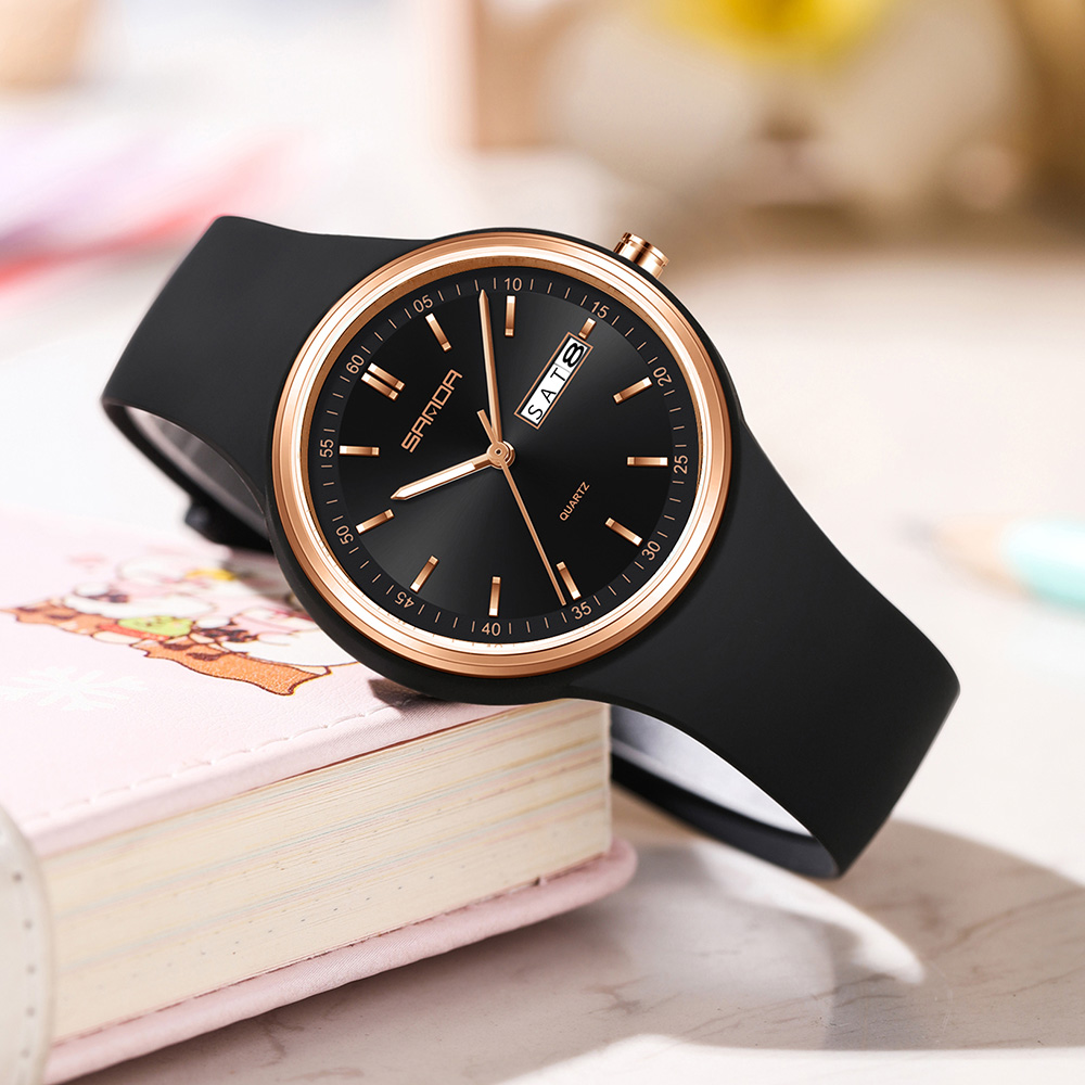 Fashion Calendar High Guality  - Silicone Band Women 评论和价格