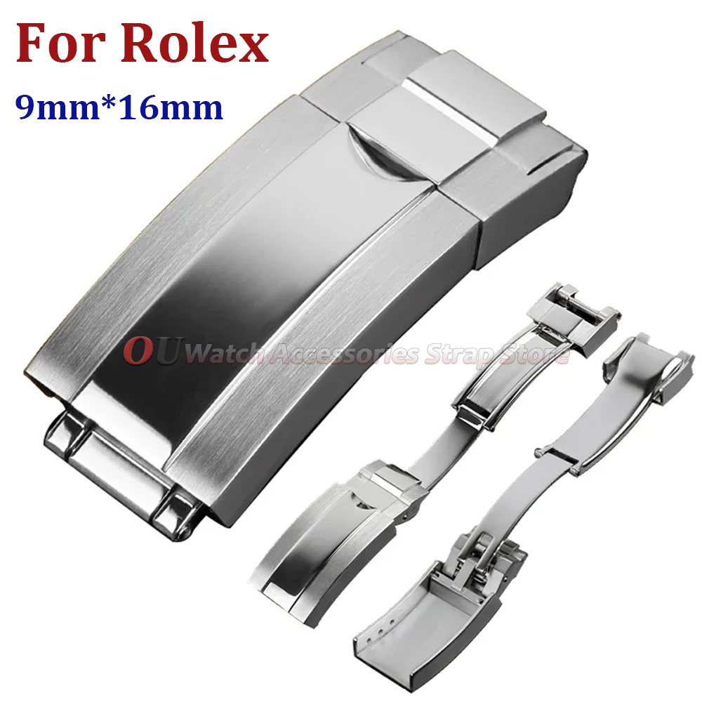 9mmx16mm Stainless Steel Deplo - Rolex Watch Submariner 评论和价格