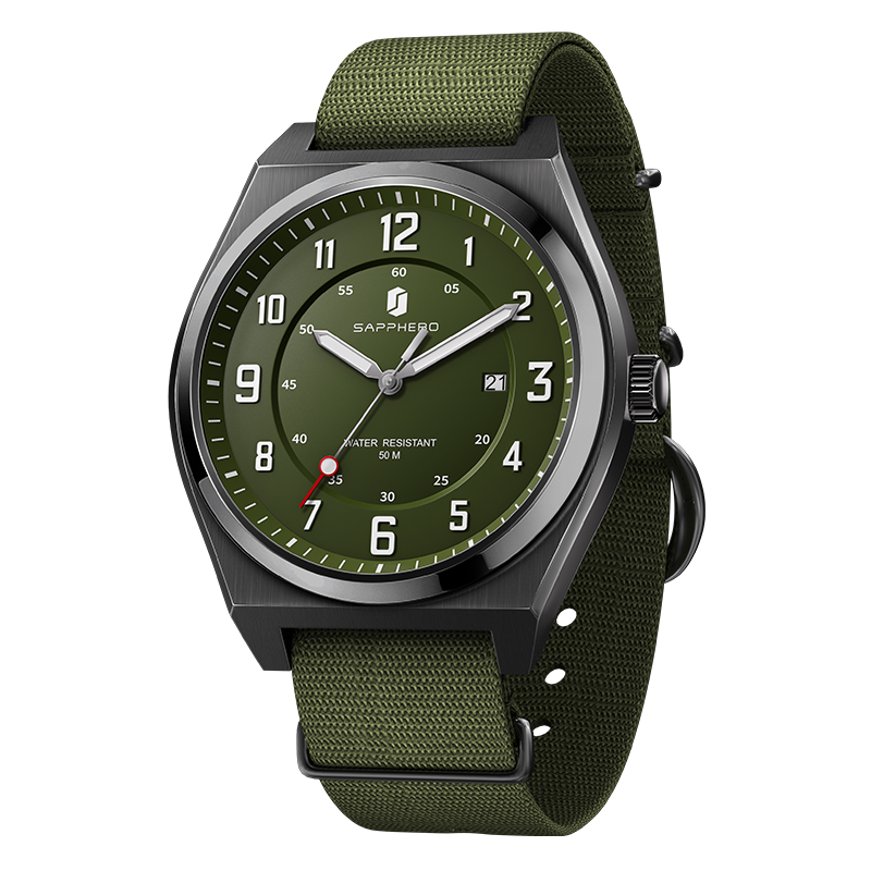 SAPPHERO Men's Sports Quartz W - Tropic Strap Vintage 评论和价格