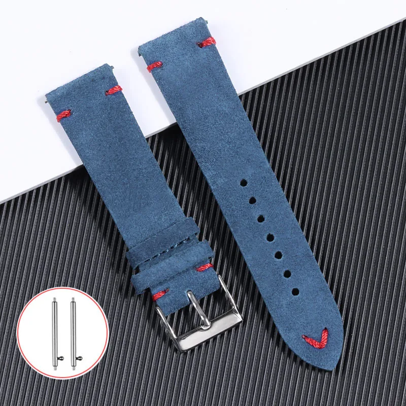 18mm 20mm 22mm High Quality Su - Suede Strap Watch 评论和价格