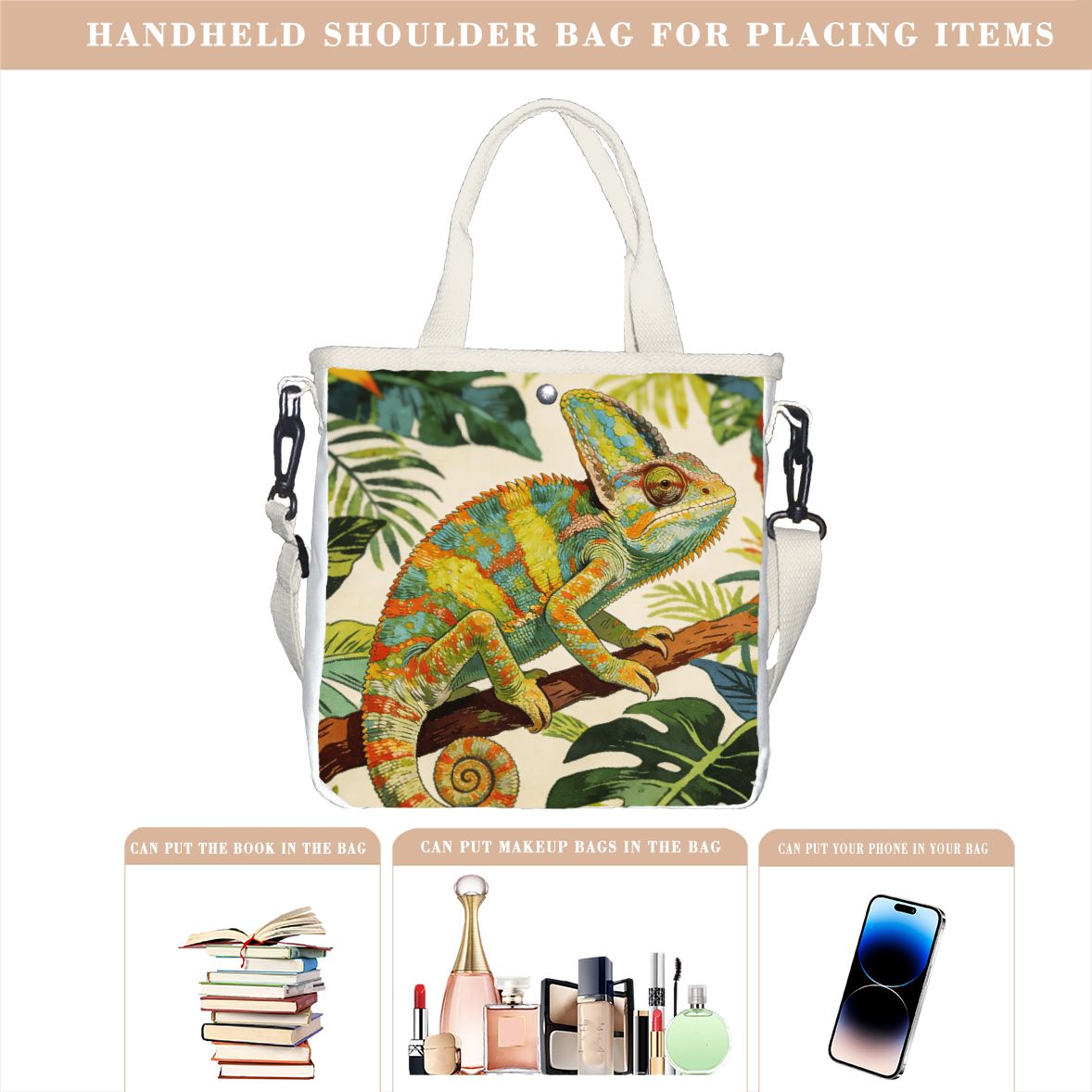 Vintage Botanical Chameleon To - Tropic Strap Vintage 评论和价格