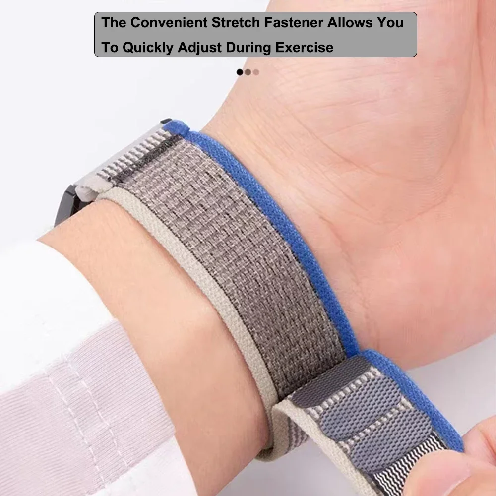 20/22mm Trail Loop Watchband F - Sport Loop Velcro 评论和价格