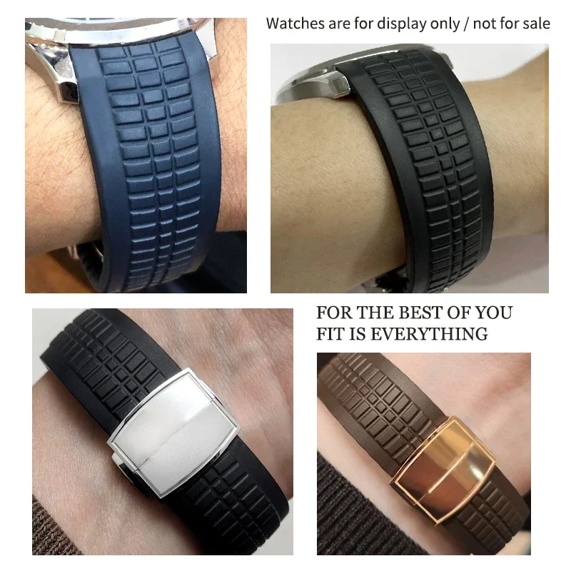 High Quality RubberWatchband f - Patek Philippe Watch Aquanaut 评论和价格